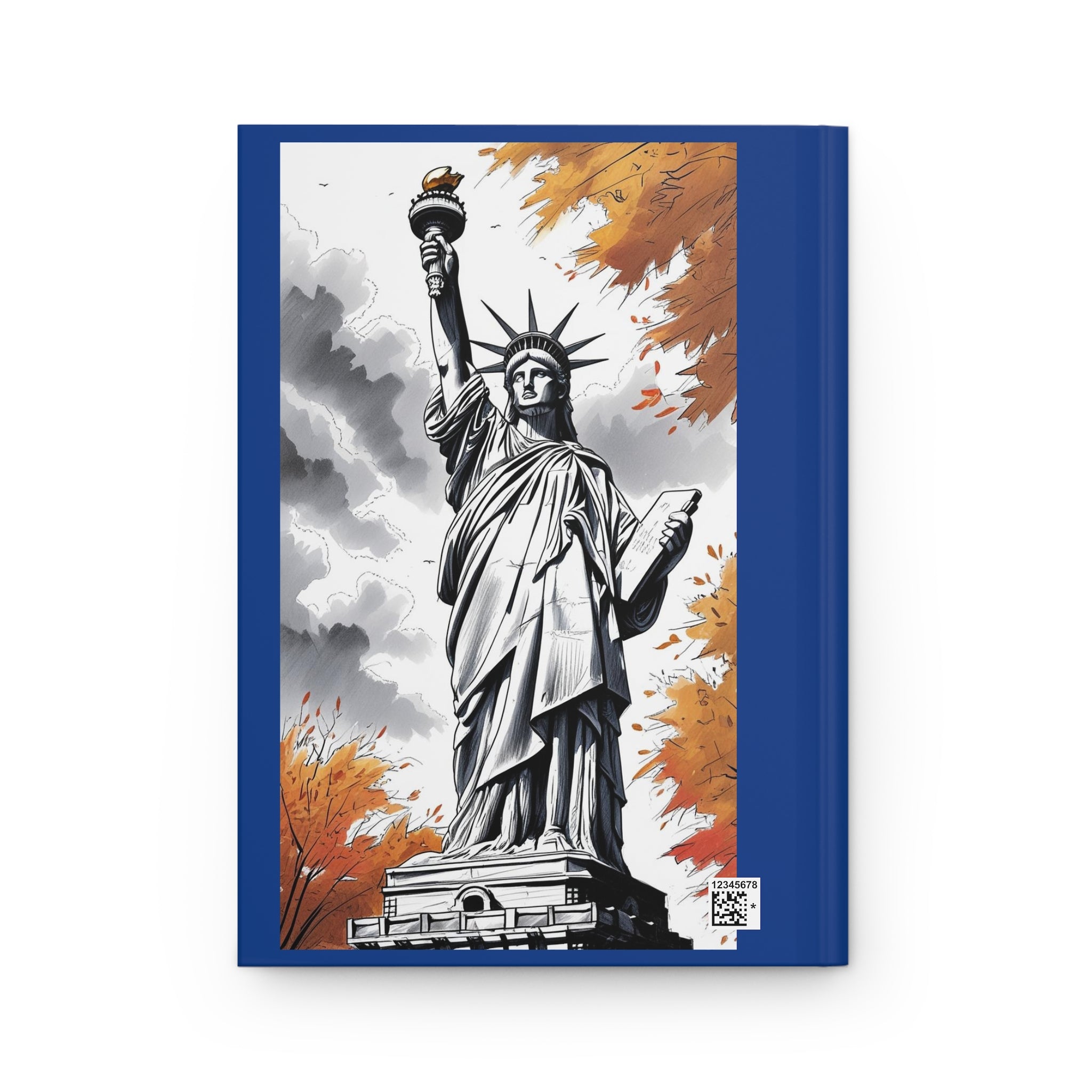 Statue of Liberty Hardcover Journal, Travel Diary, Gift for Writers, Inspirational Notebook, Best Journal for Students