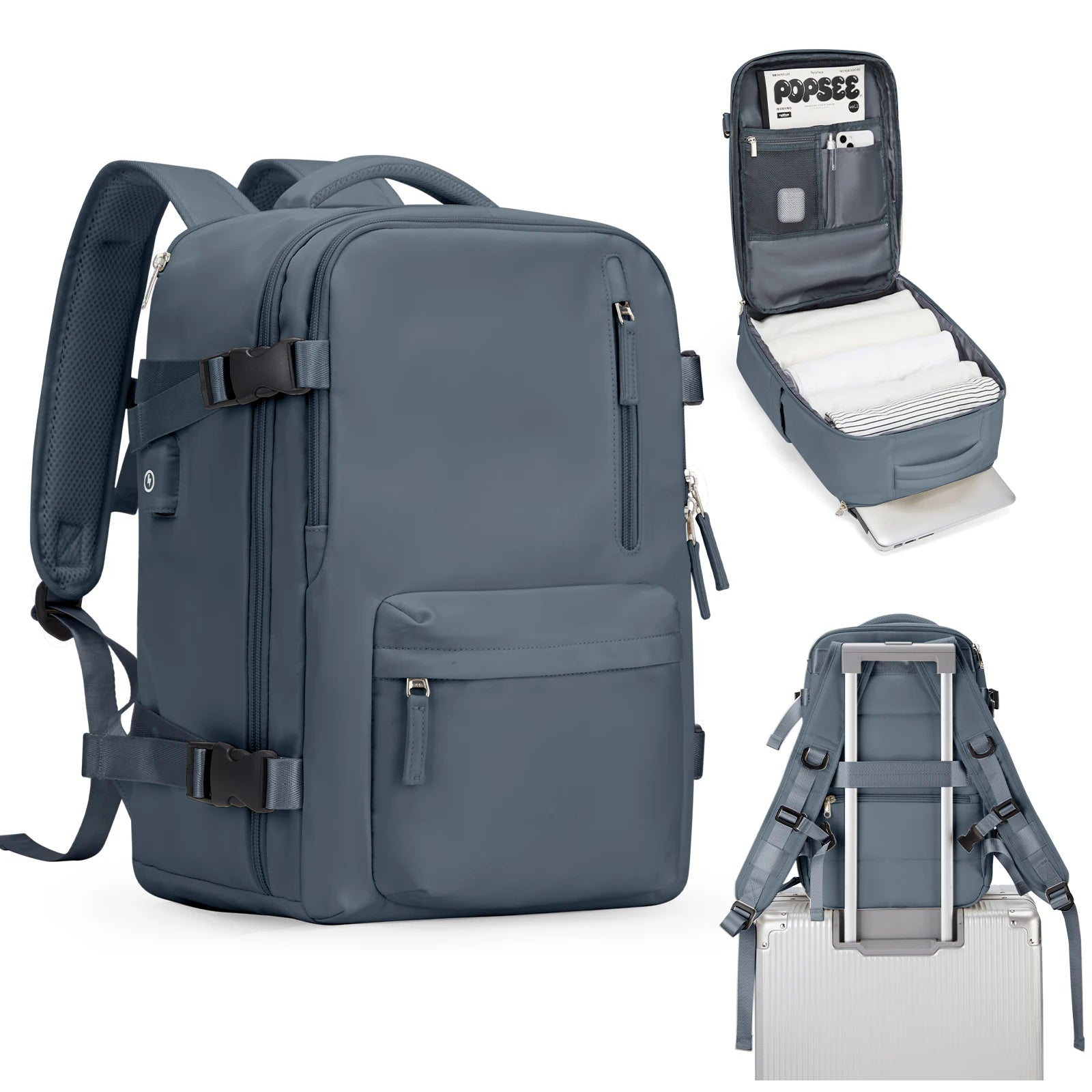 Cabin Travel Backpack Laptop Bag Large Capacity Stylish Carry-Ons 45X36X20 Backpack 40X20X25 Water Resistant Bag