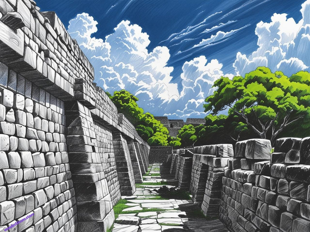 SELF - PRINTABLE : Chichén Itzá Mexico printable art         (11 pieces)