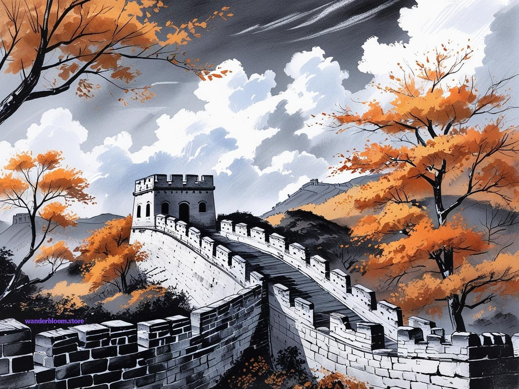 SELF-PRINTABLE : Great Wall of China (8 pieces)