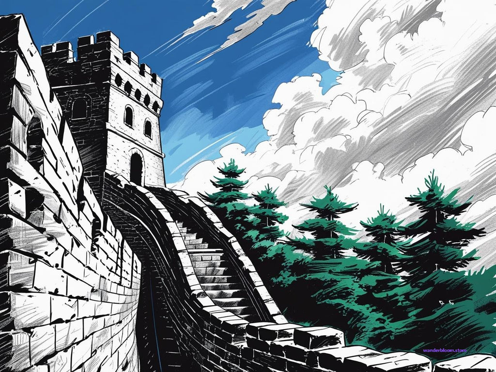 SELF-PRINTABLE : Great Wall of China (8 pieces)