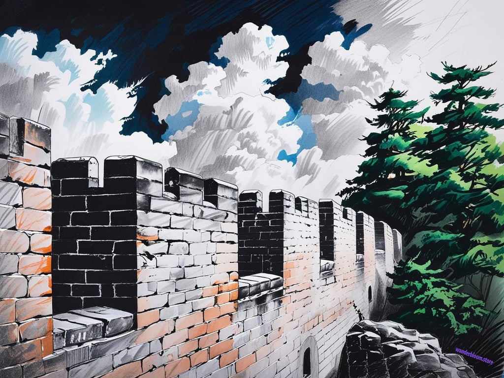 SELF-PRINTABLE : Great Wall of China (8 pieces)