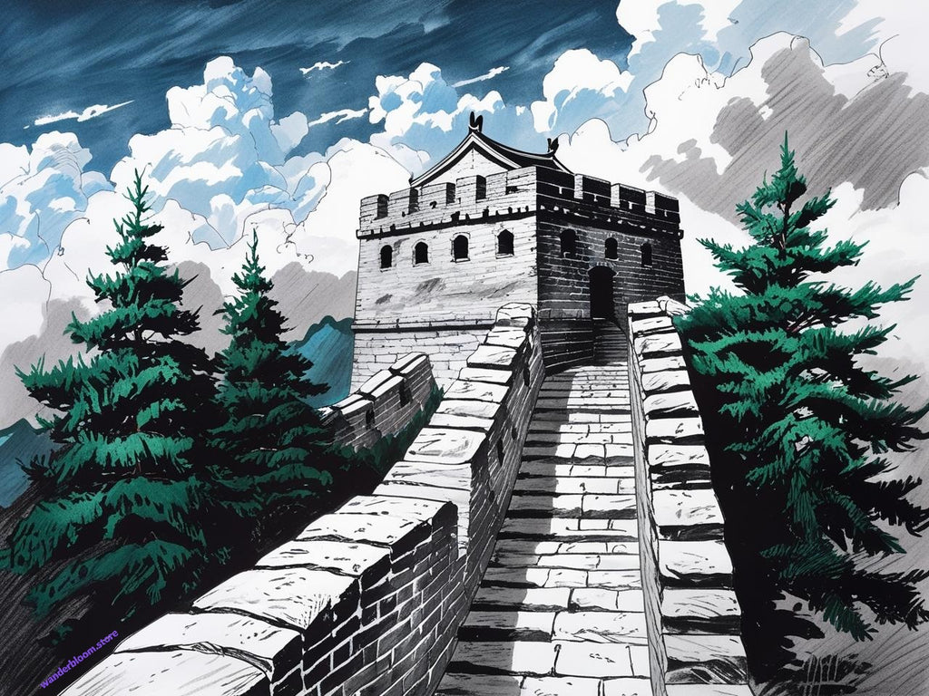 SELF-PRINTABLE : Great Wall of China (8 pieces)