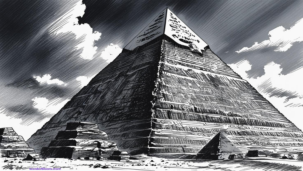 SELF-PRINTABLE : Pyramids of Egypt  (12 pieces)