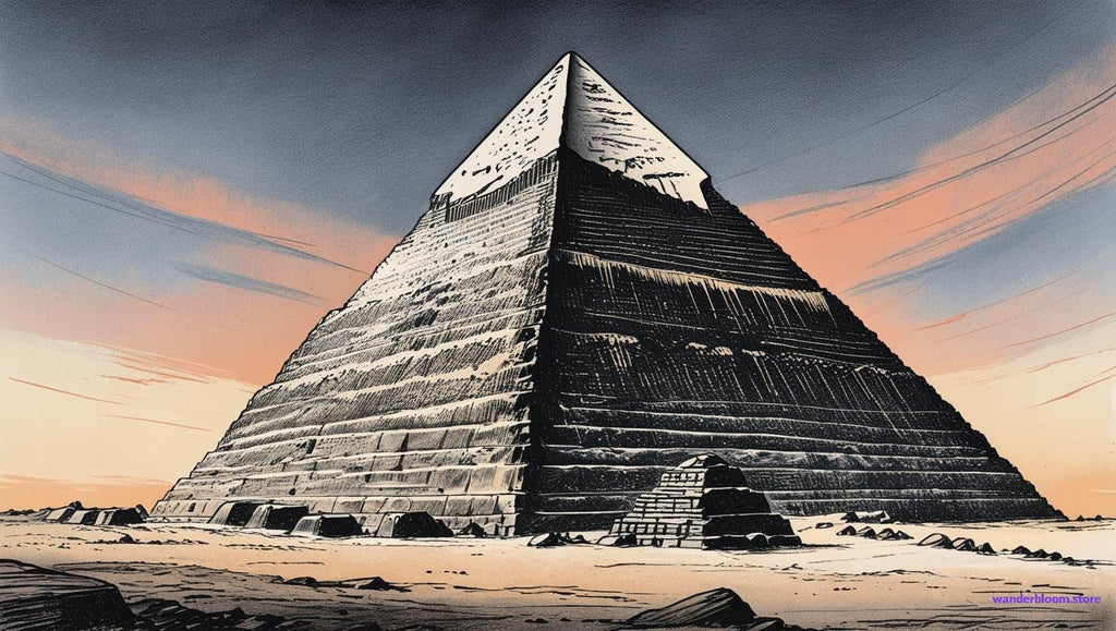 SELF-PRINTABLE : Pyramids of Egypt  (12 pieces)