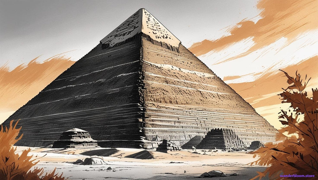 SELF-PRINTABLE : Pyramids of Egypt  (12 pieces)