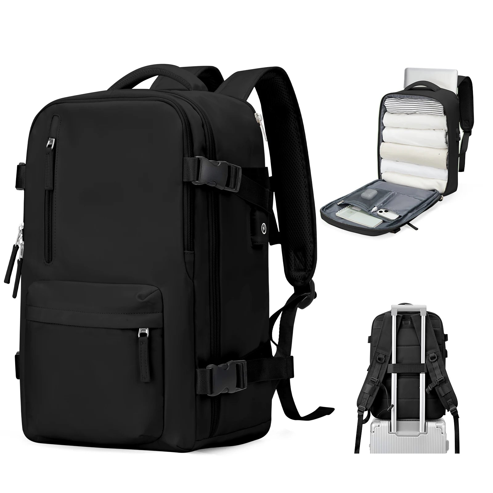 Cabin Travel Backpack Laptop Bag Large Capacity Stylish Carry-Ons 45X36X20 Backpack 40X20X25 Water Resistant Bag